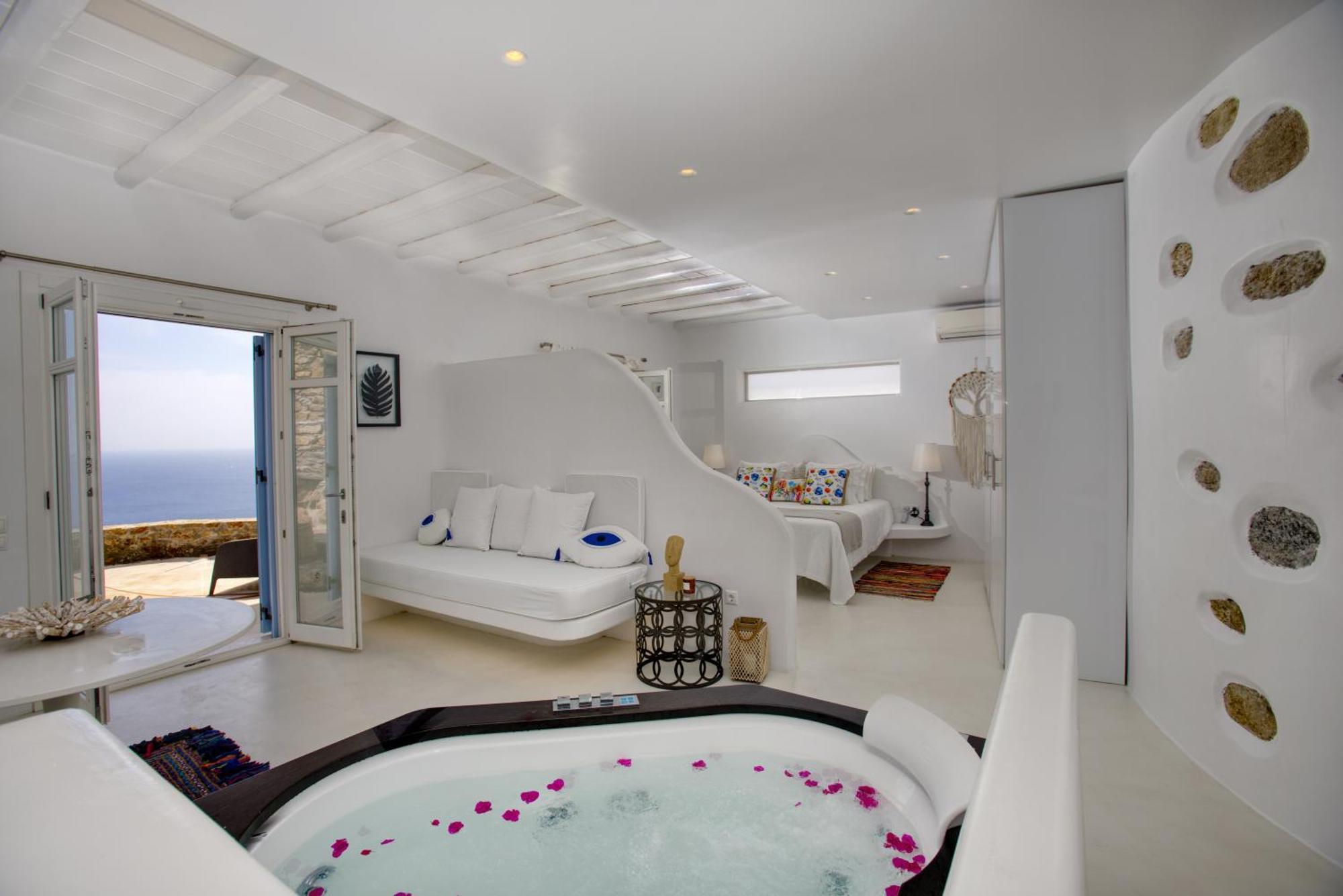 Diana Villa Mykonos Agios Ioannis Diakoftis Buitenkant foto